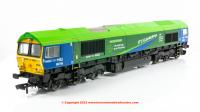 R30151 Hornby Class 66 Co-Co Diesel Loco number 66 796 'The Green Progressor' - GBRf HS2 livery  Era 11